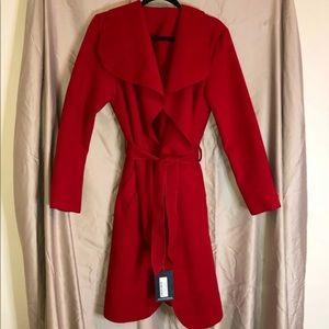 PRETYLITTLETHING Red Duster Jacket
